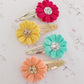 Bright Daisy Snap Clips