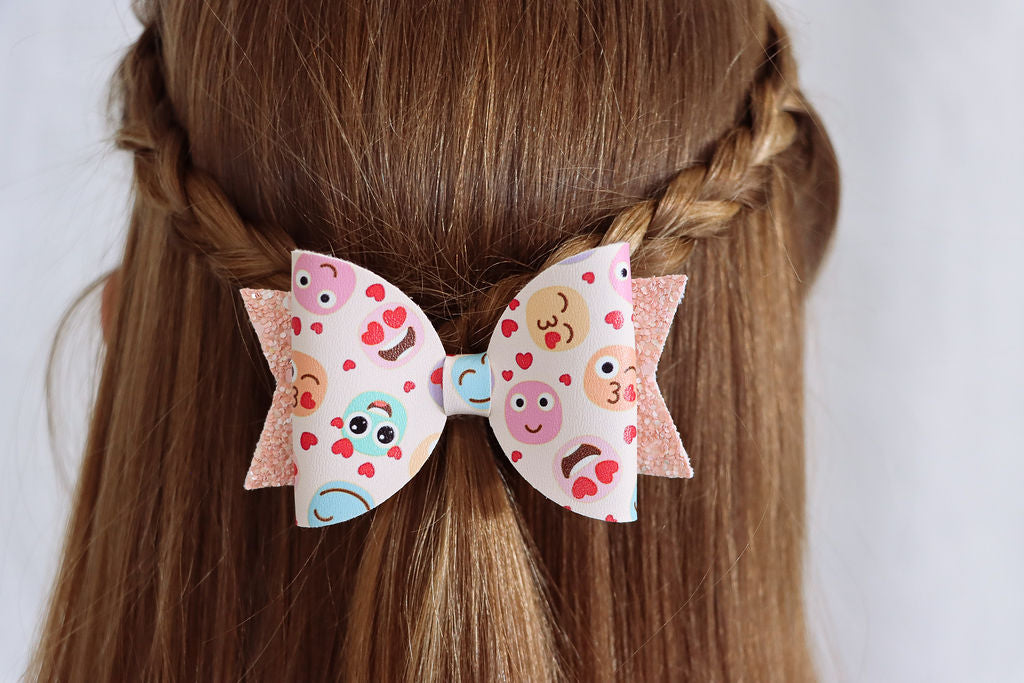 Emoji Hair Bows