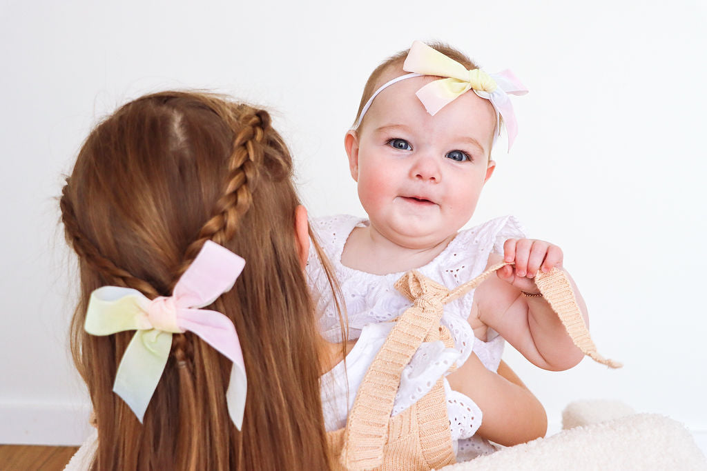 Rainbow Ribbon Bows