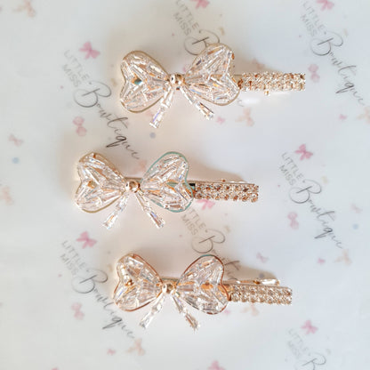 Luxe Crystal Clips