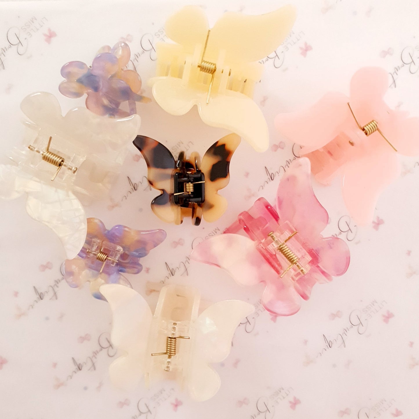 Butterfly Claw Clips