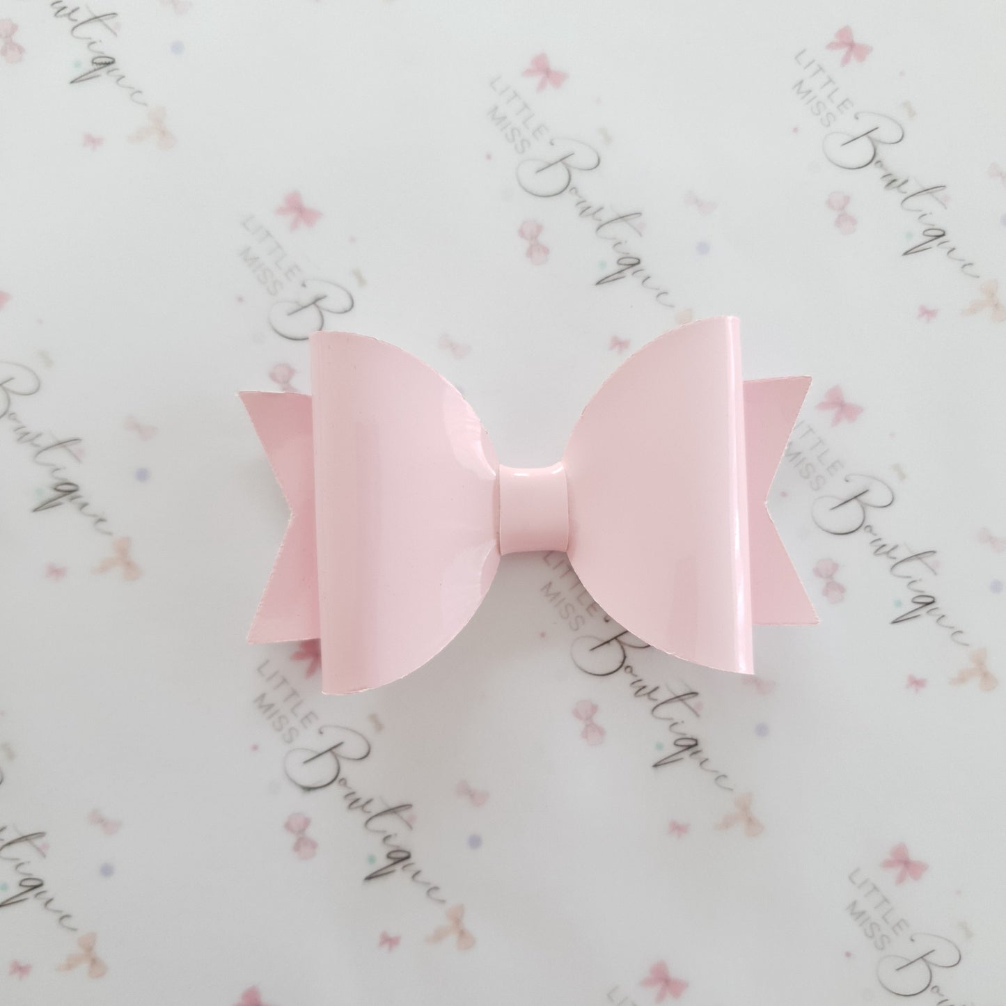 Pink Unicorn Bow Set