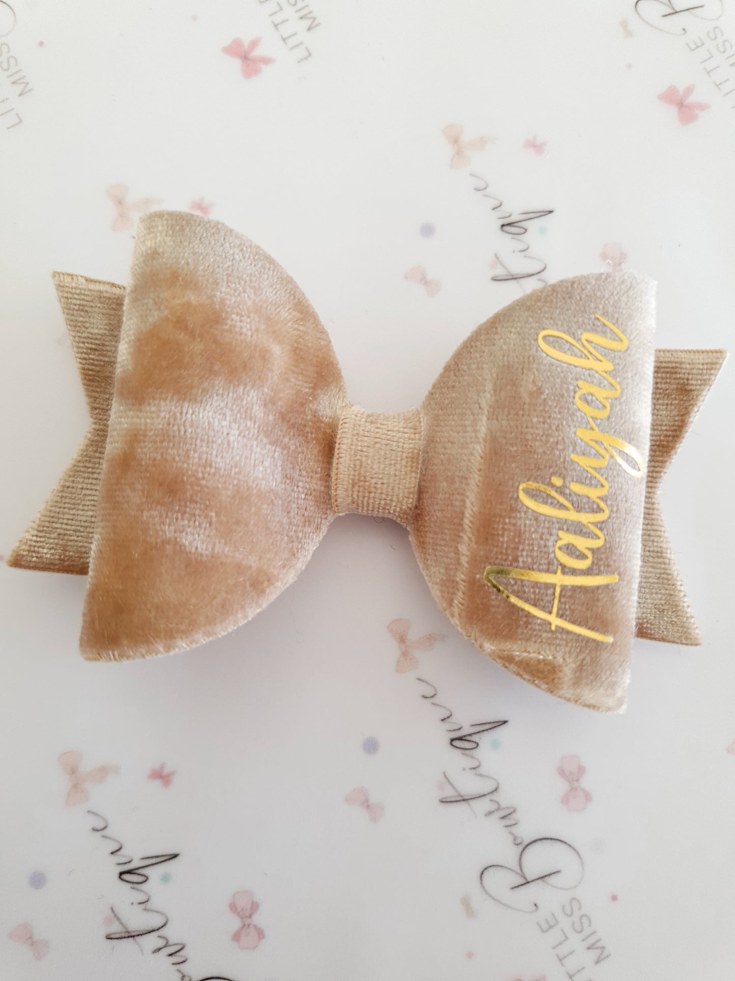 Personalised Hair Bows