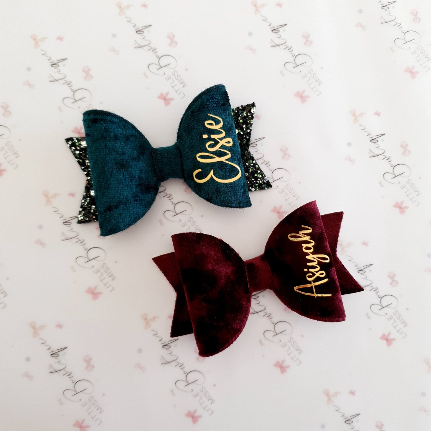 Personalised Hair Bows