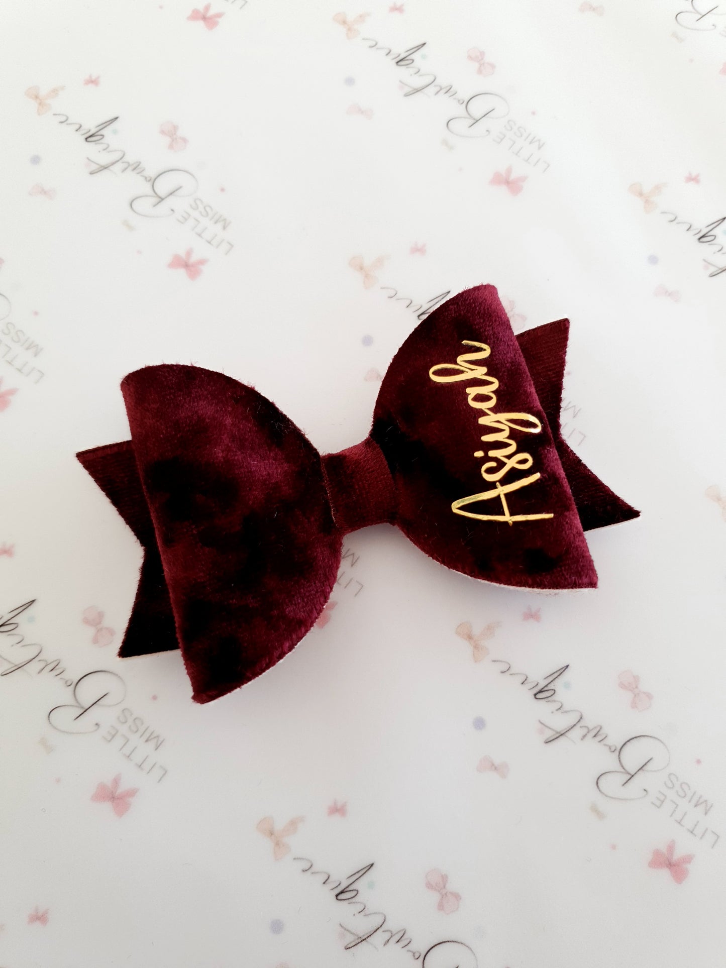 Personalised Hair Bows