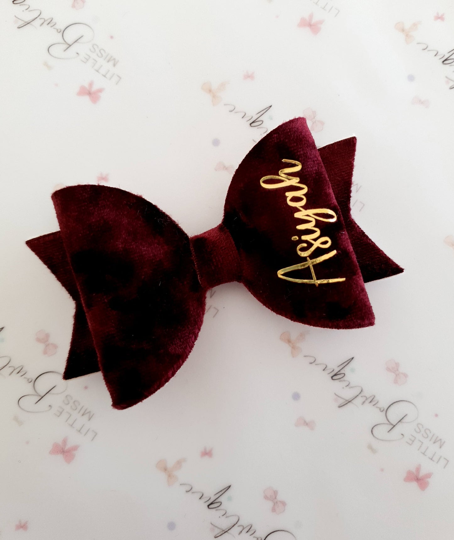 Personalised Hair Bows