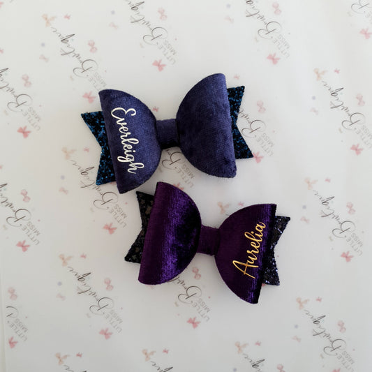 Personalised Hair Bows