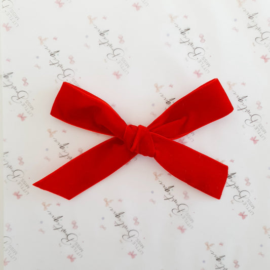 Red School Bows