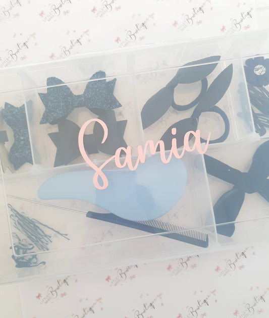 Personalised Hair Storage Box (BOX ONLY)