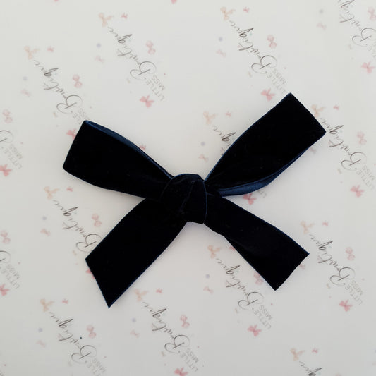 Navy Blue School Bows