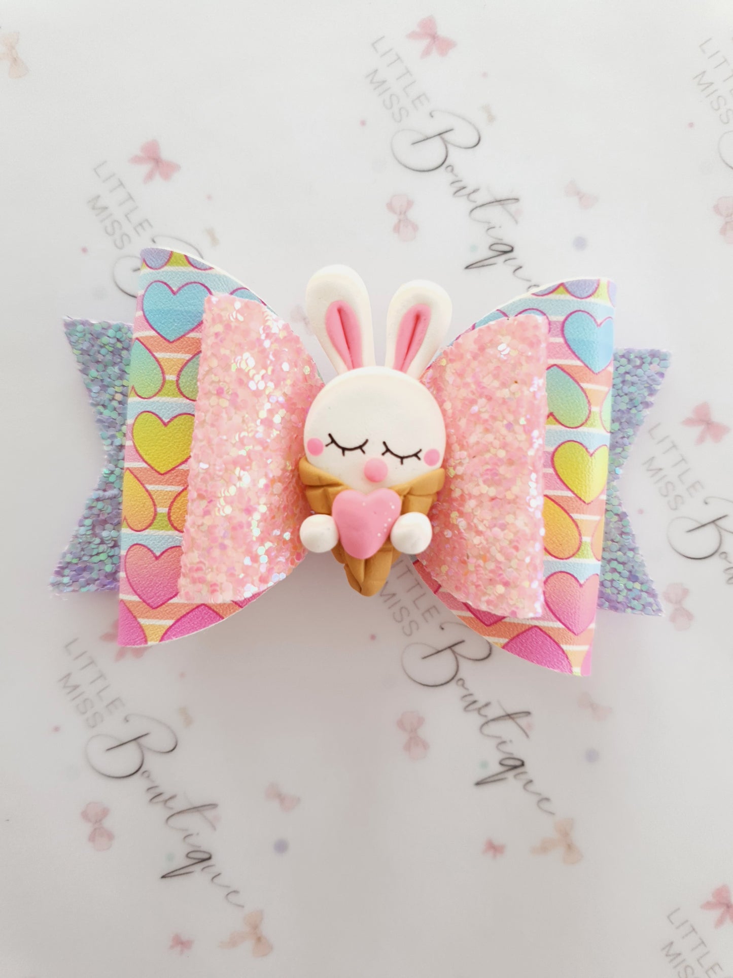 Bunny Clay Bows