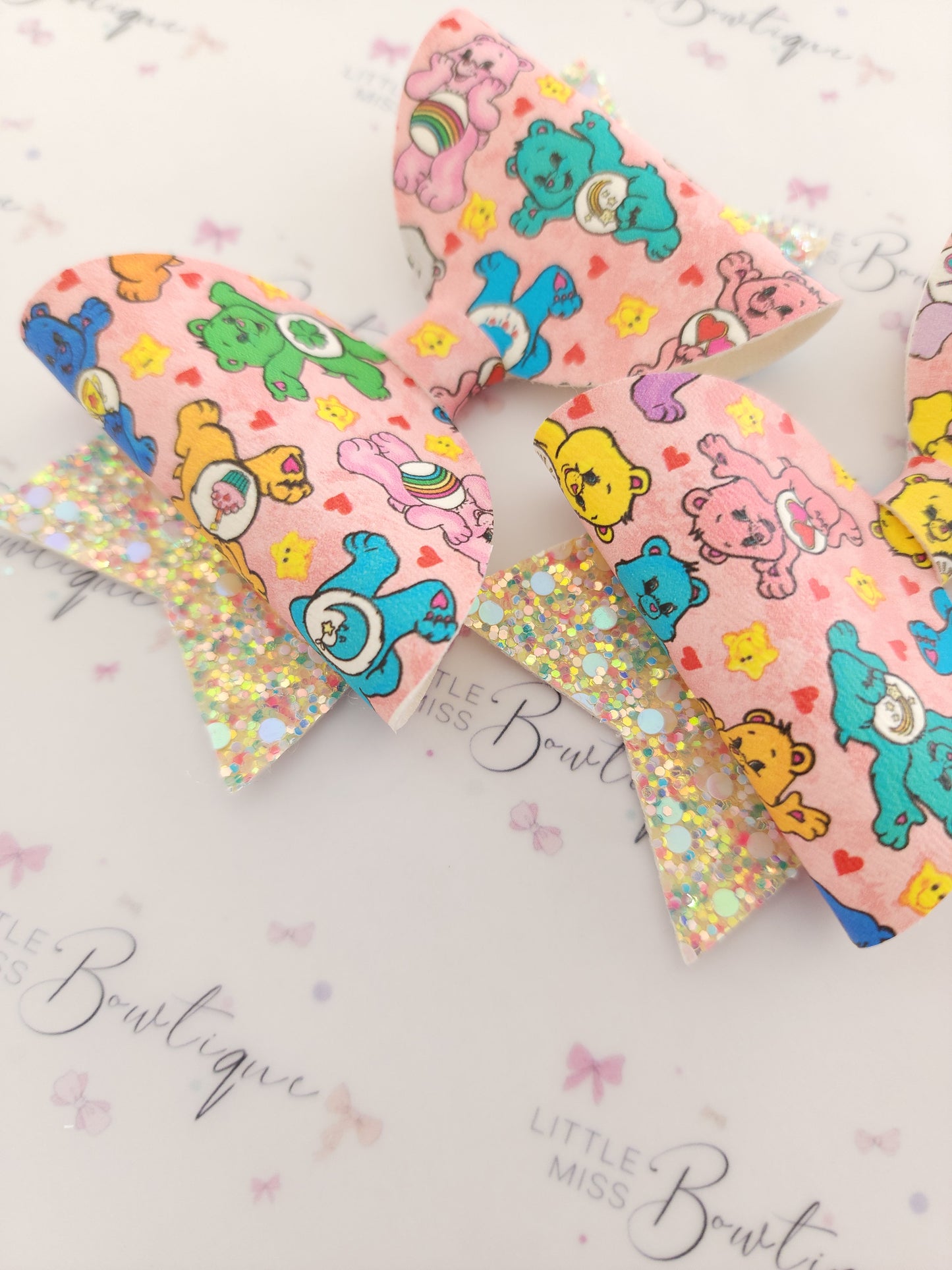 Limited Edition Care Bears Bows