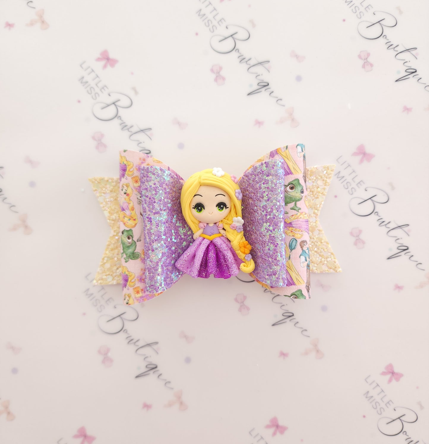 Tangled Inspired Hair Bow