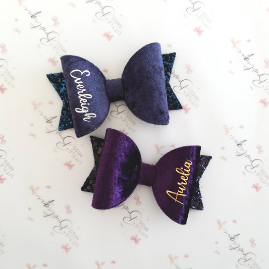 Personalised Hair Bows