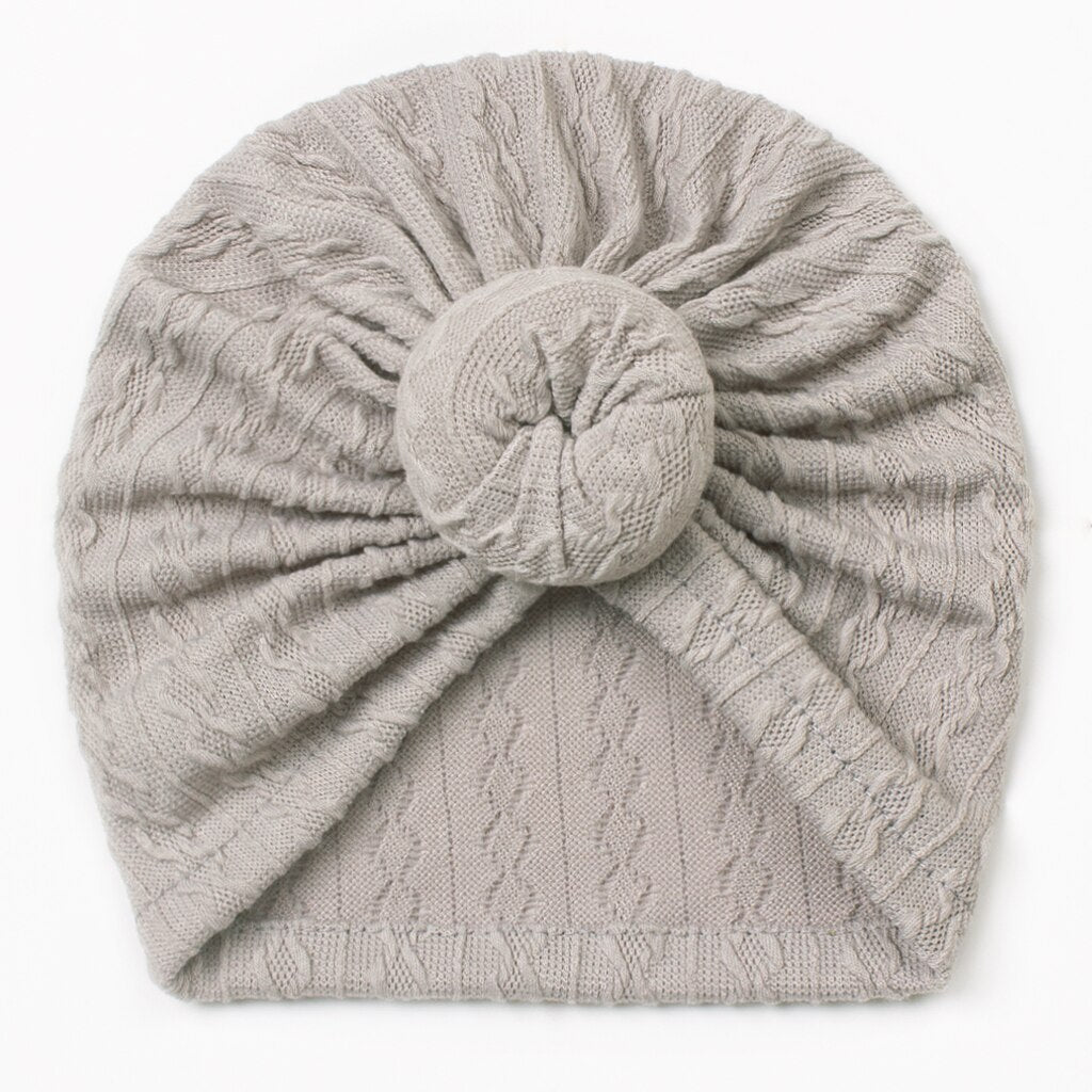 Cable Knit Baby Turban