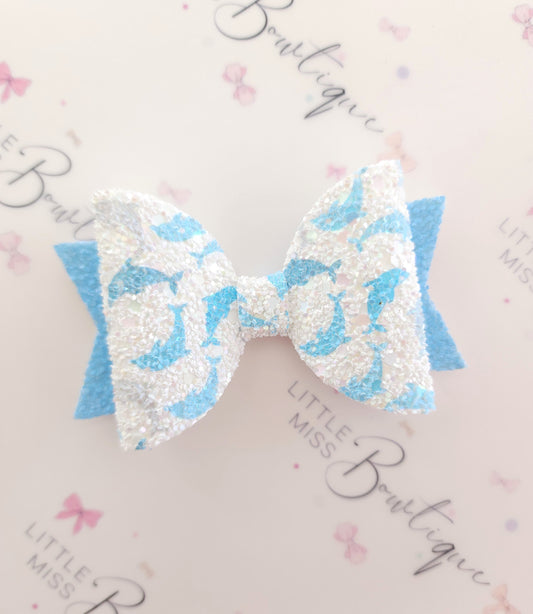 Dolphin Sparkles Bow