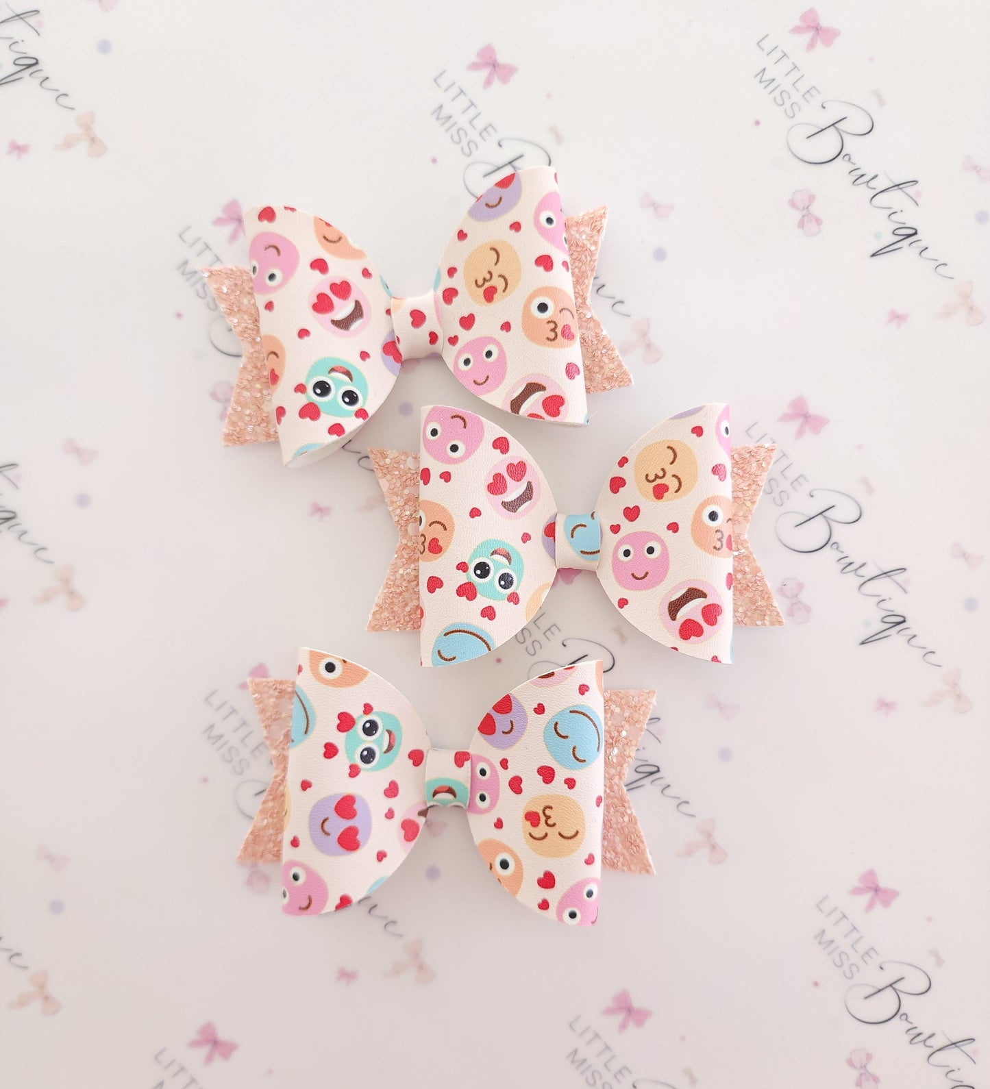 Emoji Hair Bows